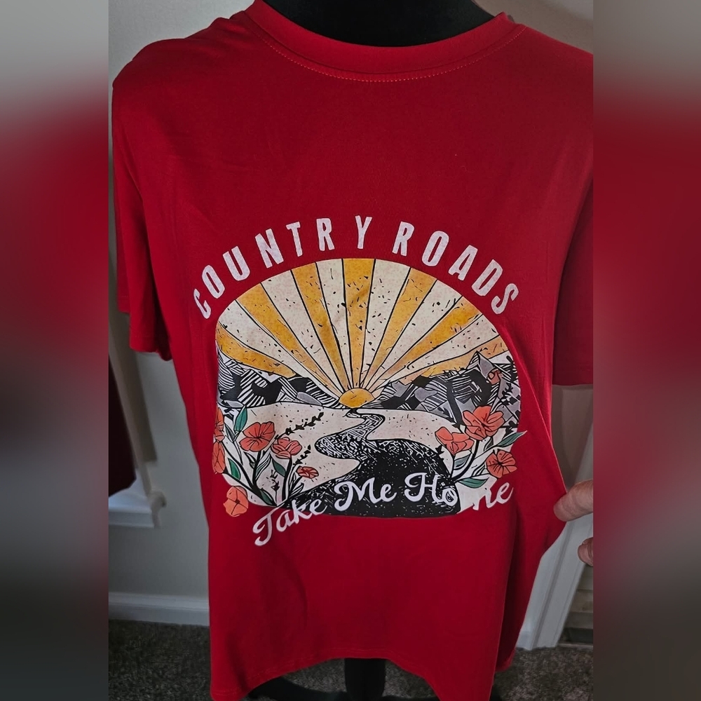 🆕 New Womens XL Short Sleeve Shirt